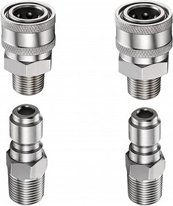 [Hot Item] Stainless Steel Pressure Washer Adapter Quick Connect Fitting