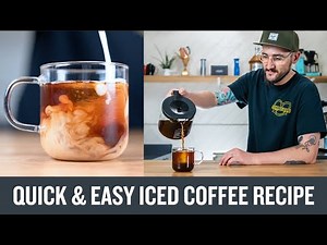 A Quick & Easy Iced Coffee Recipe