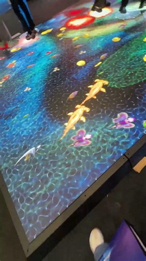 Interative Dance Floor LED display
