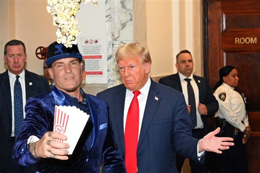Donald Trump Dances To Rapper Vanilla Ice During Mar-A-Lago Party