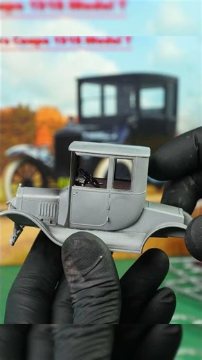 Ford Model T Doctors Coupe 1918 (35830) 🚗 #icm #scalemodelling