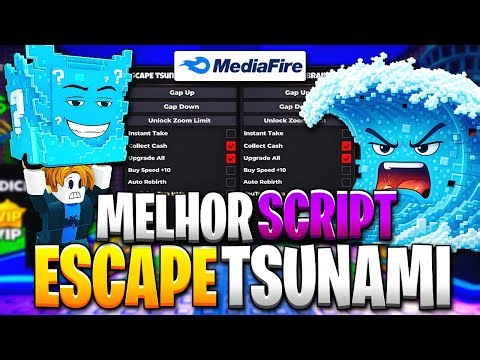 NOVO! 😱 SCRIPT ESCAPE TSUNAMI FOR BRAINROTS 2026 🌊 (SEM KEY) 🔑❌ GODMODE, AUTO DUPE & INF COINS! 🤑