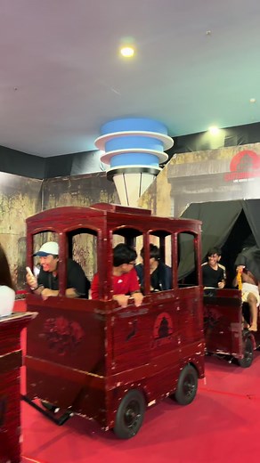 Terjungkal kan dia banyak tingkah 🤣 | haunted houses
