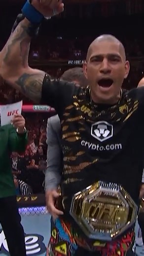 3.1M views · 103K reactions | BACK ON TOP OF THE MMA WORLD. #UFC320 Your light heavyweight champion, Alex Pereira!  | UFC | Facebook