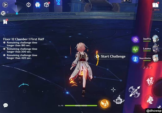 Neuvillette Triple Wheelchair vs New Abyss