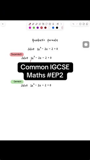 Common IGCSE Maths Mistakes to Avoid