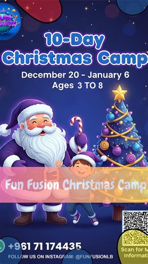 ✨ This is the camp you should choose for your kids! ✨ From laughter yoga to team-building, Latin dance, cooking, robotics, arts & crafts, and even remote-control cars. This 10-day Christmas Camp has it all! 🎄🎅💥 Kids will enjoy: 🎉 Christmas entertainment & Santa 🎊 A special New Year celebration 🎂 Birthday surprises & fun events 🎨 Creative workshops 🤖 Hands-on learning 💃 Dancing & movement All in a clean, safe, and super fun environment for ages 3 to 8! ❤️ 📅 December 20 – January 6 📍 Fu