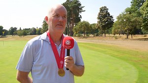 💬 "To me, and quite a few other people, this is quite surprising." An incredibly humble Peter Jackson reflects on being crowned English Senior Men's Amateur Champion at Burhill. The 59-year-old overcame two rounds of stroke play and five match play clashes, including the final which saw him beat close friend Andrew Smith 3&2. | England Golf