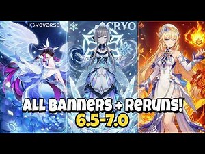 Massive Banner Changes!! UPDATED 6.5 TO 7.0 ROADMAP, Columbina, Sandrone & Reruns - Genshin Impact