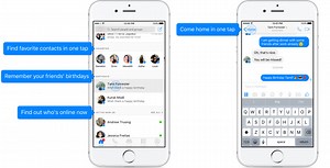Facebook revamps Messenger for iOS with new tiered homescreen | AppleInsider