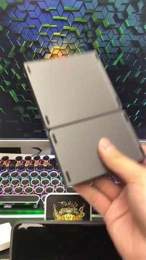 Fold and go! Ultra-compact typing on the move. #keyboard #tech