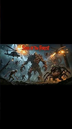 Sons Of The Forest Easy Mode Final Boss Fight #youtube #gameplay #gamers #gaming #survival #online