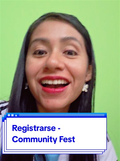 ¿Cómo registrarse para el community fest? Pasos 😀 #communityfest #communityfest2026 #jessicatucreadorafavorita #community #CommunityFEST2026