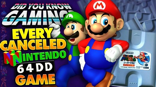 Did You Know Gaming details every canceled N64 DD game