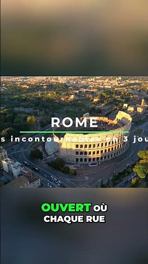 Rome 😍 The Eternal City in 3 days 🇮🇹