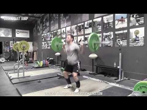 Back Squat Jump - Olympic Weightlifting Exercise Library - Catalyst Athletics