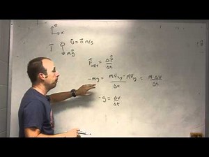 The momentum principle and falling objects