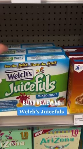 Blindfolded Taste Test Review of Welch's Juicefuls Fruit Snacks