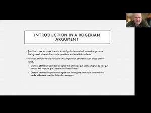 Video Lecture: Rogerian Argument