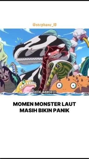 When sea monsters still scare the crew #shorts #onepiece #anime
