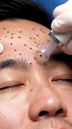 Professional Blackhead Removal with Pump Suction Machine | Relaxing ASMR 4K#022