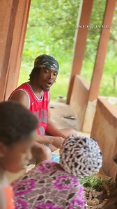 Garri making process 👨‍🌾 . Life of a township boy living with his grandmother. | Nuel Iyke