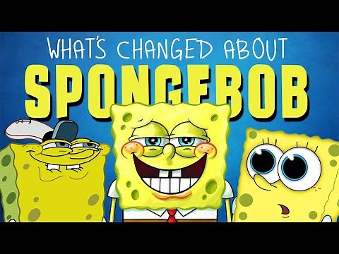 How The Design Of Spongebob Has Changed Over The Years