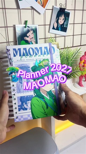 Planner 2027 MAOMAO — Planner anual personalizado para organizar o ano