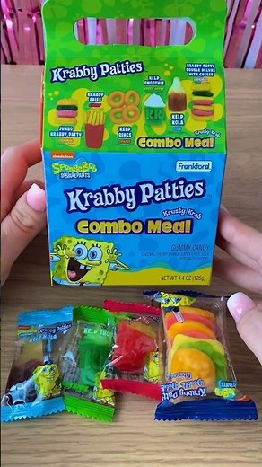 Candy That Looks Like Real Food SPONGEBOB SQUAREPANTS #oddlysatisfying #asmr #candy #spongebob