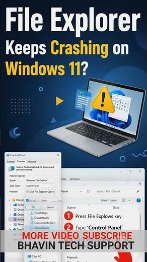 Fix File Explorer crashing or freezing on Windows 11 in under 30 seconds! #windows11 #itsupport