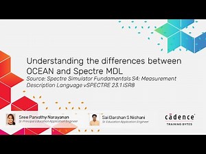 Understanding the differences between OCEAN and Spectre MDL