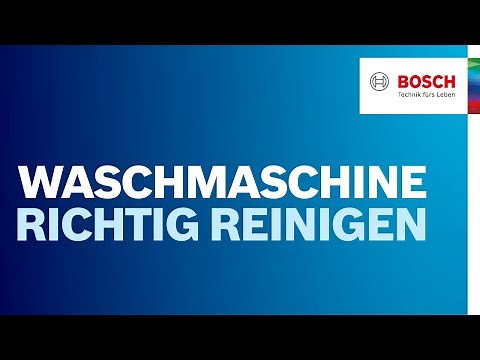 Waschmaschine reinigen: So wäscht deine Waschmaschine am besten | Bosch Waschmaschinen Hilfe