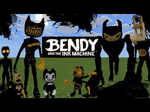 Bendy And The Ink Machine Add-on V3.1 (New Morphs) in Minecraft