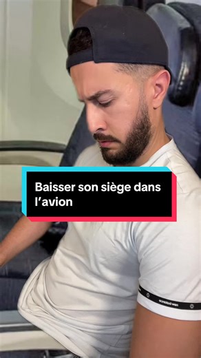 Astuces pour bloquer l’inclinaison du siège devant toi dans l’avion (si aucun arrangement n’est possible) #voyage #avion #siege #vol