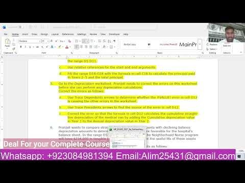 New Perspectives Excel 365/2021Module 9 SAM Project 1a | Mount Moreland Hospital