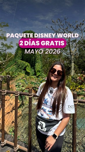 Disney World Orlando está regalando 2 días GRATIS en sus parques -2 adultos -Disney’s All-Star Movies Resort -Del 26 de mayo al 1 de junio de 2026 -6 días de parque – 1 parque por día Total del paquete: $2,409.31 USD (Impuestos incluidos) 🌟 Aparta tu viaje con solo $200 USD Paga en cuotas Liquida hasta 30 días antes del viaje 📌 Guarda este post si estás planeando viajar a Disney World Orlando en 2026 #DisneyWorldOrlando #OfertaDisney2026 #DisneyGratis #DisneyHotels #daniortizdisney