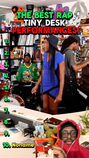 Top 10 Best Tiny Desk Rap Performances #reaction #macmiller #saba #jid #rap #reaction #hiphop #fypシ