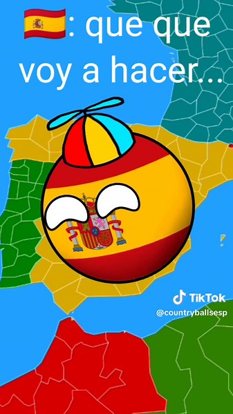 Día de La Hispanidad en Countryballs 12 de Octubre #countryballs #viral #humor #foryourpage #foryou #parati #gracioso #tiktok #fyp