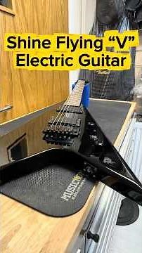 Flying V Electric Guitar Setup 🤘 Truss Rod, Fret Polish & Perfect Action #luthier #guitarsetup