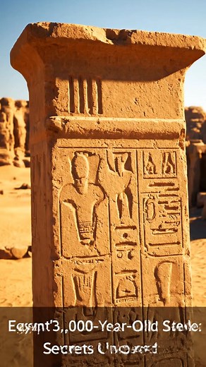 2.1K views · 26 reactions | Egypt’s 3,000-Year-Old Stele: Secrets Unlocked | Global News Desk | Facebook