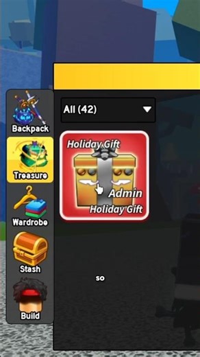 Blox Fruits Admin Gave Me THIS! 💀