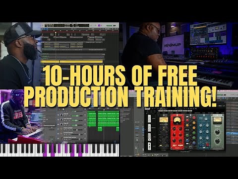 10-Hours of FREE Production Training From the Top Industry Producers!