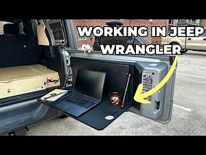 Jeep Wrangler Overland Functional Upgrade | Heavy-duty Tailgate Table | Minimalist Kitchen Setup