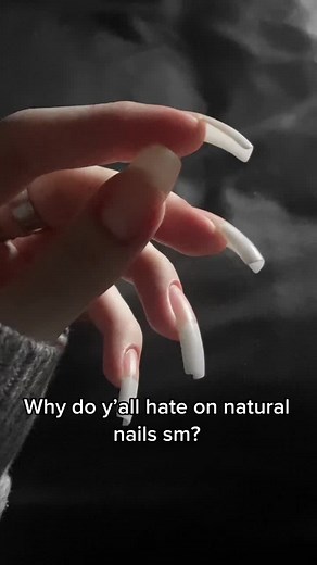 Long Natural Nails Nail Artist for Painting Nails