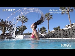 Super slow motion| RX0 II | Sony | Cyber-shot