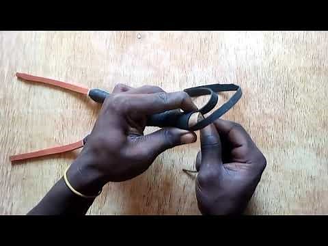 comment faire un vrai lance pierre faire maison