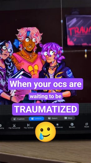 When your ocs are waiting for their dose of trauma 😭 | #lgbt #pride #ocart #ocs #datinggame
