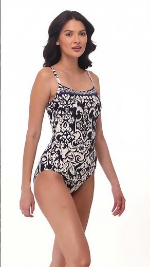Miraclesuit Women's Talavera Kara One Piece Swimsuit | SwimOutlet.com