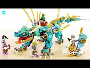LEGO NINJAGO Jungle Dragon 71746 / LEGO NINJAGO Jungle Dragon Speed Build & Review