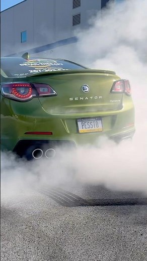 Chevy SS Burnout